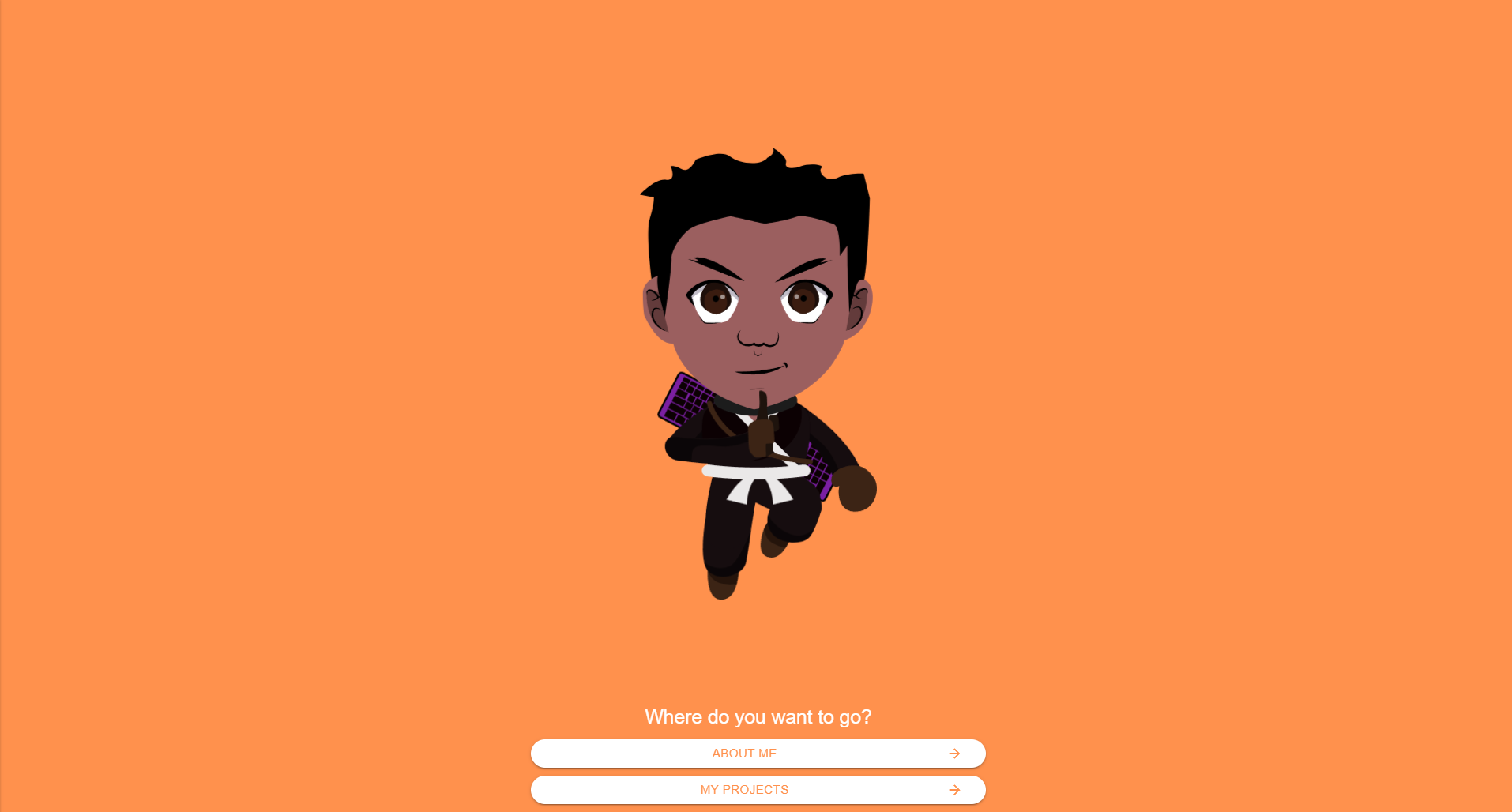 Portfolio Website (V1) preview