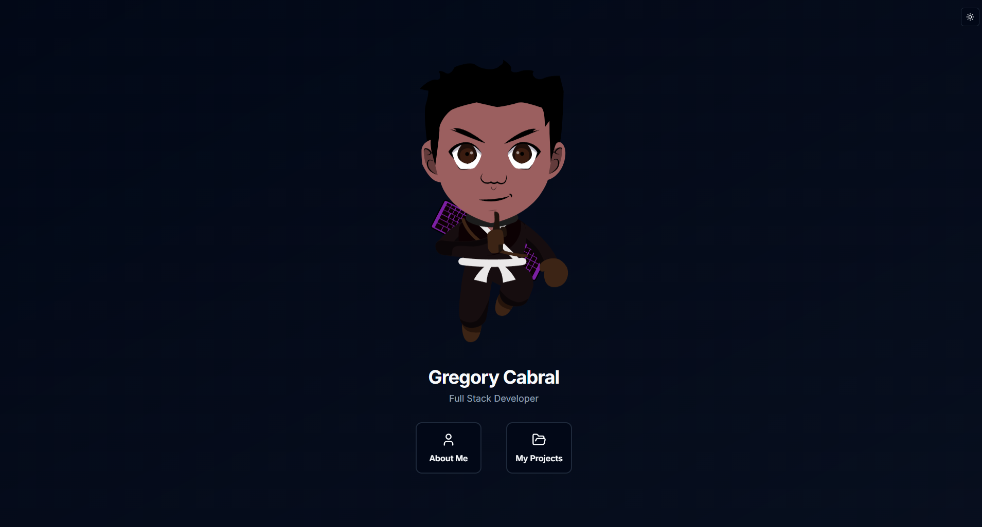 Portfolio website V2 screenshot 4